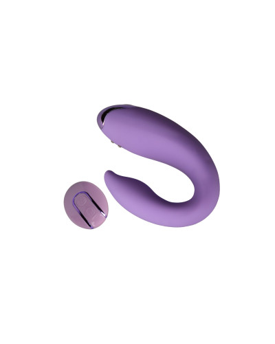 Вибратор для пар FairyGasm PleasureBerry violet, зарядный кейс, пульт ДУ - Фото №7