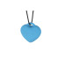 Мінівібратор «Сердечко» FairyGasm PleasureStone blue, 9 режимів, на шнурку - Фото №4