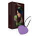 Мінівібратор «Сердечко» FairyGasm PleasureStone violet, 9 режимів, на шнурку - Фото №1