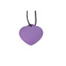 Мінівібратор «Сердечко» FairyGasm PleasureStone violet, 9 режимів, на шнурку - Фото №2