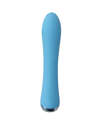 Вібратор з підігрівом FairyGasm WowGenie blue, підігрів до 42 °C - Фото №5