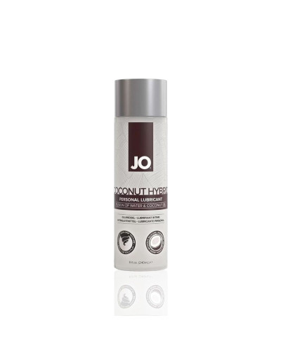 Смазка-крем с кокосовым маслом JO Coconut Hybrid ORIGINAL (240 мл) белая - Фото №1