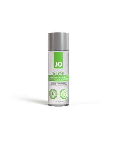 Смазка на водной основе JO H2O Waterbased Aloe (60 мл) - Фото №1