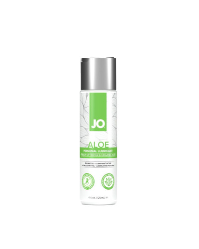Смазка на водной основе JO H2O Waterbased Aloe (120 мл) - Фото №1