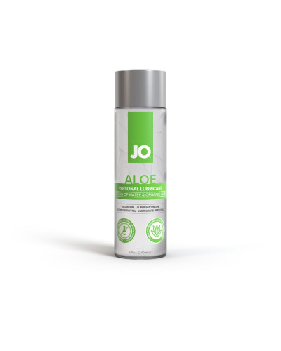 Смазка на водной основе JO H2O Waterbased Aloe (240 мл) - Фото №1
