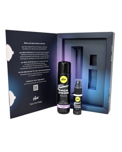 Подарочный набор pjur BACK DOOR Value Pack: силиконовая смазка 100 мл и расслабляющий спрей 20 мл - Фото №2