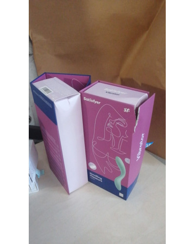 Вібратор із перлинною стимуляцією точки G Satisfyer Rrrolling Pleasure Mint (м'ята упаковка!!!) - Фото №2