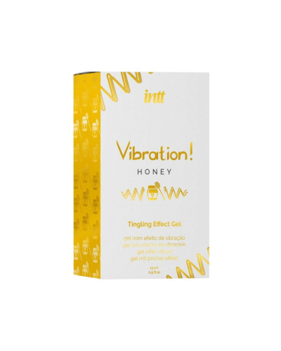 Рідкий вібратор Intt Vibration Honey (15 мл) (м'ята упаковка!!!) - Фото №4