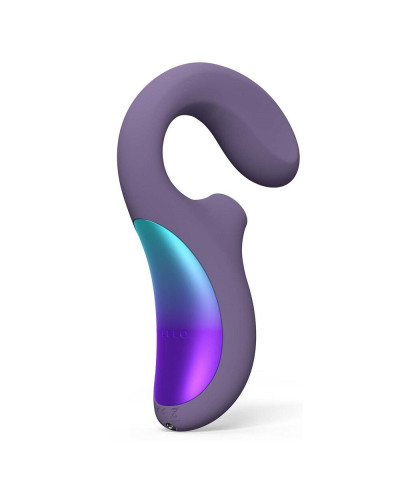 Кліторально-вагінальний звуковий стимулятор LELO Enigma WAVE Cyber Purple, 3 типи стимуляції - Фото №1