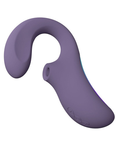 Кліторально-вагінальний звуковий стимулятор LELO Enigma WAVE Cyber Purple, 3 типи стимуляції - Фото №4
