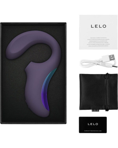 Кліторально-вагінальний звуковий стимулятор LELO Enigma WAVE Cyber Purple, 3 типи стимуляції - Фото №5