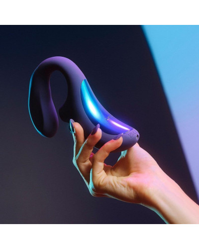 Кліторально-вагінальний звуковий стимулятор LELO Enigma WAVE Cyber Purple, 3 типи стимуляції - Фото №8