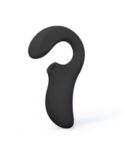 Клиторально-вагинальный звуковой стимулятор LELO Enigma WAVE Black, 3 типа стимуляции - Фото №2