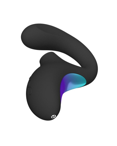 Клиторально-вагинальный звуковой стимулятор LELO Enigma WAVE Black, 3 типа стимуляции - Фото №3