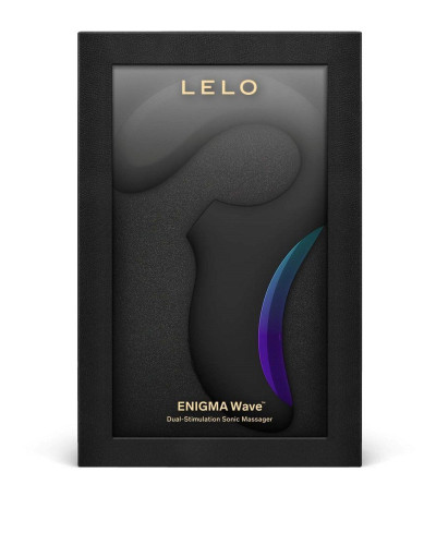 Клиторально-вагинальный звуковой стимулятор LELO Enigma WAVE Black, 3 типа стимуляции - Фото №6