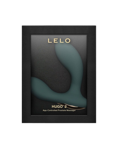 Смарт-масажер простати LELO Hugo 2 Green, 2 мотори, підвищена потужність - Фото №4