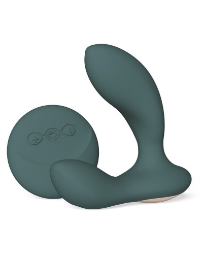 Массажер простаты LELO Hugo 2 Remote Green, 2 мотора, очень мощный, пульт ДУ - Фото №1