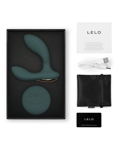 Массажер простаты LELO Hugo 2 Remote Green, 2 мотора, очень мощный, пульт ДУ - Фото №3