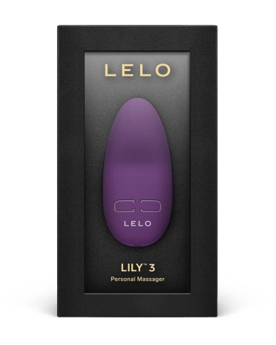 Мини-вибратор для клитора LELO Lily 3 Dark Plum, 10 режимов, очень мощный - Фото №5