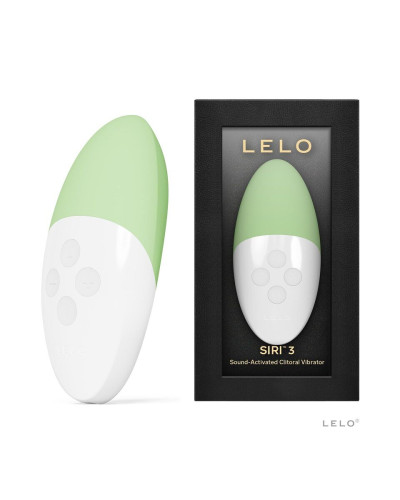 Музичний вібратор для клітора LELO SIRI 3 Green, вібрації в ритмі звуків без смартфона - Фото №2