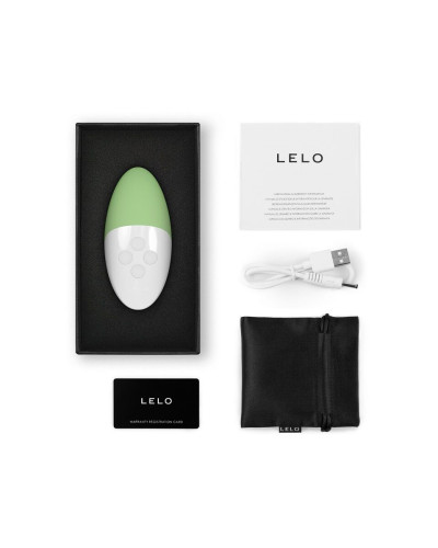 Музичний вібратор для клітора LELO SIRI 3 Green, вібрації в ритмі звуків без смартфона - Фото №3