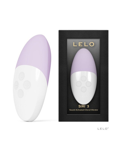 Музичний вібратор для клітора LELO SIRI 3 Calm Lavender, вібрації в ритмі звуків без смартфона - Фото №2