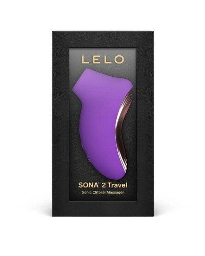 Звуковий стимулятор клітора LELO SONA 2 Travel Purple, тревел-версія, 12 режимів - Фото №4