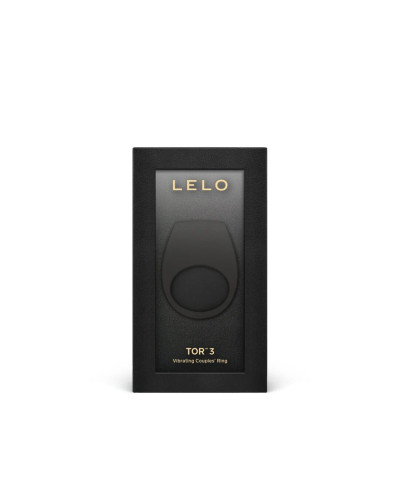 Эрекционное кольцо с вибрацией LELO Tor 3 Black, управление со смартфона - Фото №5