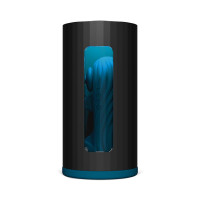 Смарт-мастурбатор LELO F1S V3 Teal, 2 мотори, 8 режимів, стимуляція звуковими хвилями