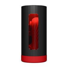Смарт-мастурбатор LELO F1S V3 XL Red, увеличенный, 2 мотора, 8 режимов, стимуляция звуковыми волнами