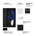 Масажер простати LELO Loki Wave Federal Blue, 2 мотори, манливий рух + стимуляція промежини - Фото №4