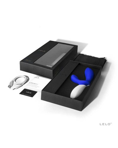 Масажер простати LELO Loki Wave Federal Blue, 2 мотори, манливий рух + стимуляція промежини - Фото №5