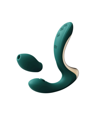 Вібратор Zalo – Talis G-Spot PulseWave Vibrator Turquoise Green - Фото №1