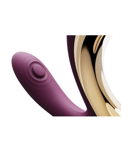Вібратор Zalo – Talis G-Spot PulseWave Vibrator Velvet Purple - Фото №4