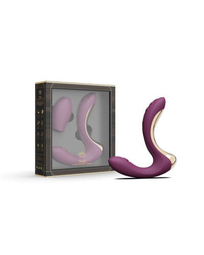 Вібратор Zalo – Talis G-Spot PulseWave Vibrator Velvet Purple - Фото №5