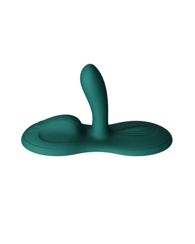 Вібратор Zalo – Flora Turquoise Green - Фото №1