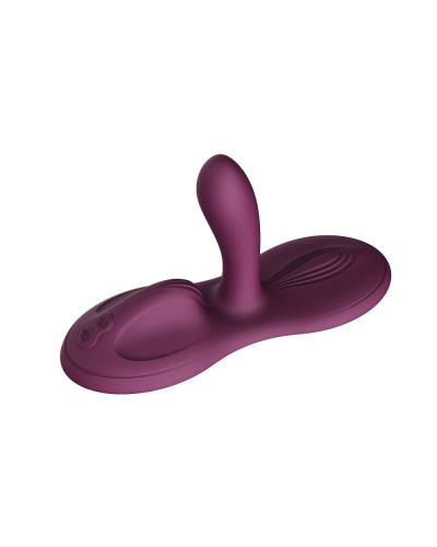 Вібратор Zalo – Flora Velvet Purple - Фото №1