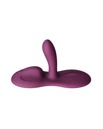 Вібратор Zalo – Flora Velvet Purple - Фото №2