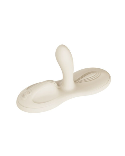 Вибратор Zalo – Flora Ivory White - Фото №1