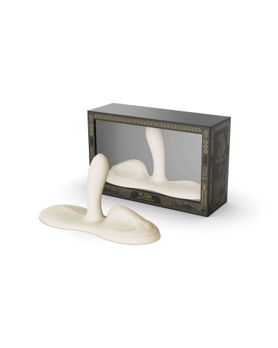 Вибратор Zalo – Flora Ivory White - Фото №5