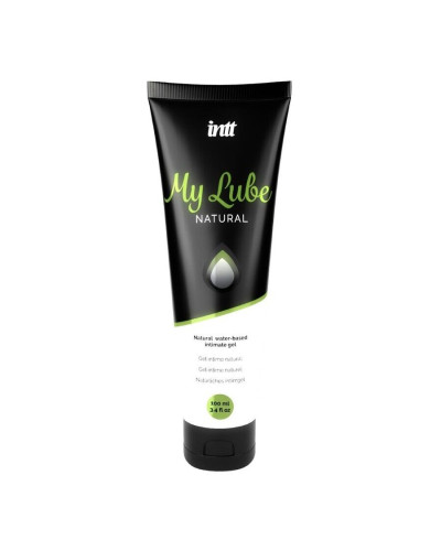 Лубрикант на водній основі Intt My Lube Natural (100 мл) - Фото №1