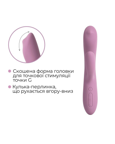 Смарт вибратор-кролик с жемчужной стимуляцией точки G Svakom Trysta Neo - Фото №5