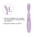 Тонкий кролик-вібратор Svakom Cici+ 2 Lilac, керування зі смартфона, підігрів до 38 °C - Фото №5