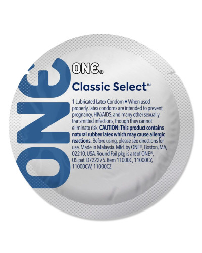 Презерватив ONE Classic Select - Contest Collection 1 шт - Фото №1
