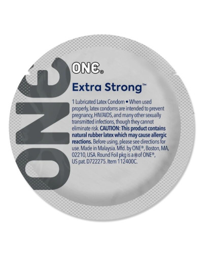 Презерватив ONE Extra Strong 1 шт - Фото №1