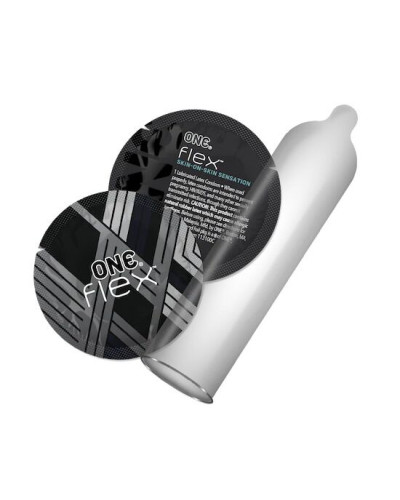 Презервативи ONE Flex Graphene Condom 10 шт, подарункова упаковка тюб - Фото №3