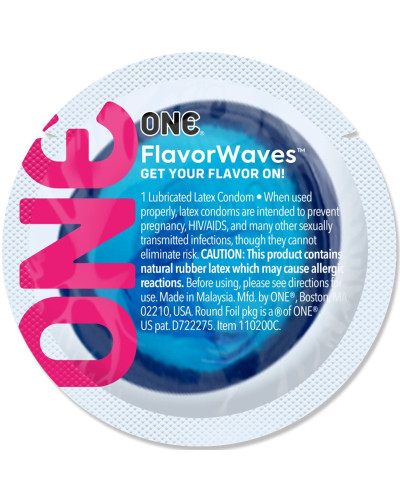 Презерватив ONE FlavorWaves 1 шт зі смаком Island Punch - Фото №2