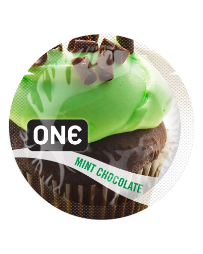 Презерватив ONE FlavorWaves 1 шт зі смаком Mint Chocolate - Фото №1