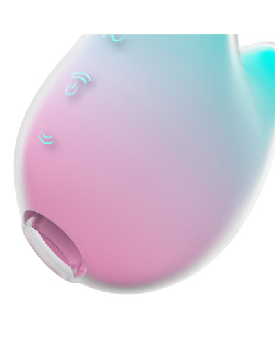 Вакуумний кліторальний стимулятор Satisfyer Mermaid Vibes Mint/Pink - Фото №3