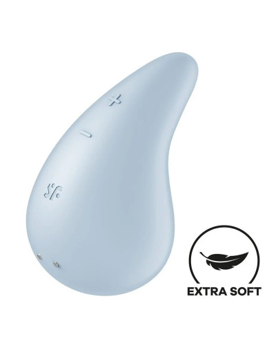 Вібратор Satisfyer Dew Drop Blue - Фото №1